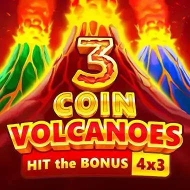 Play 3 Coin Volcanoes 9Au casino